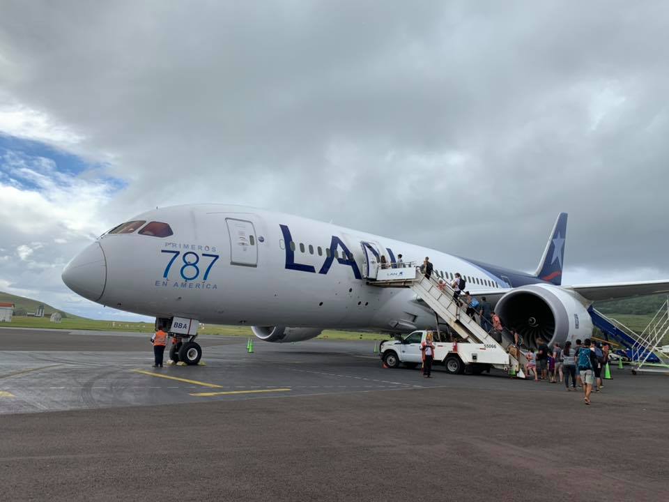 復活節島Airline - LATAM 787商務艙