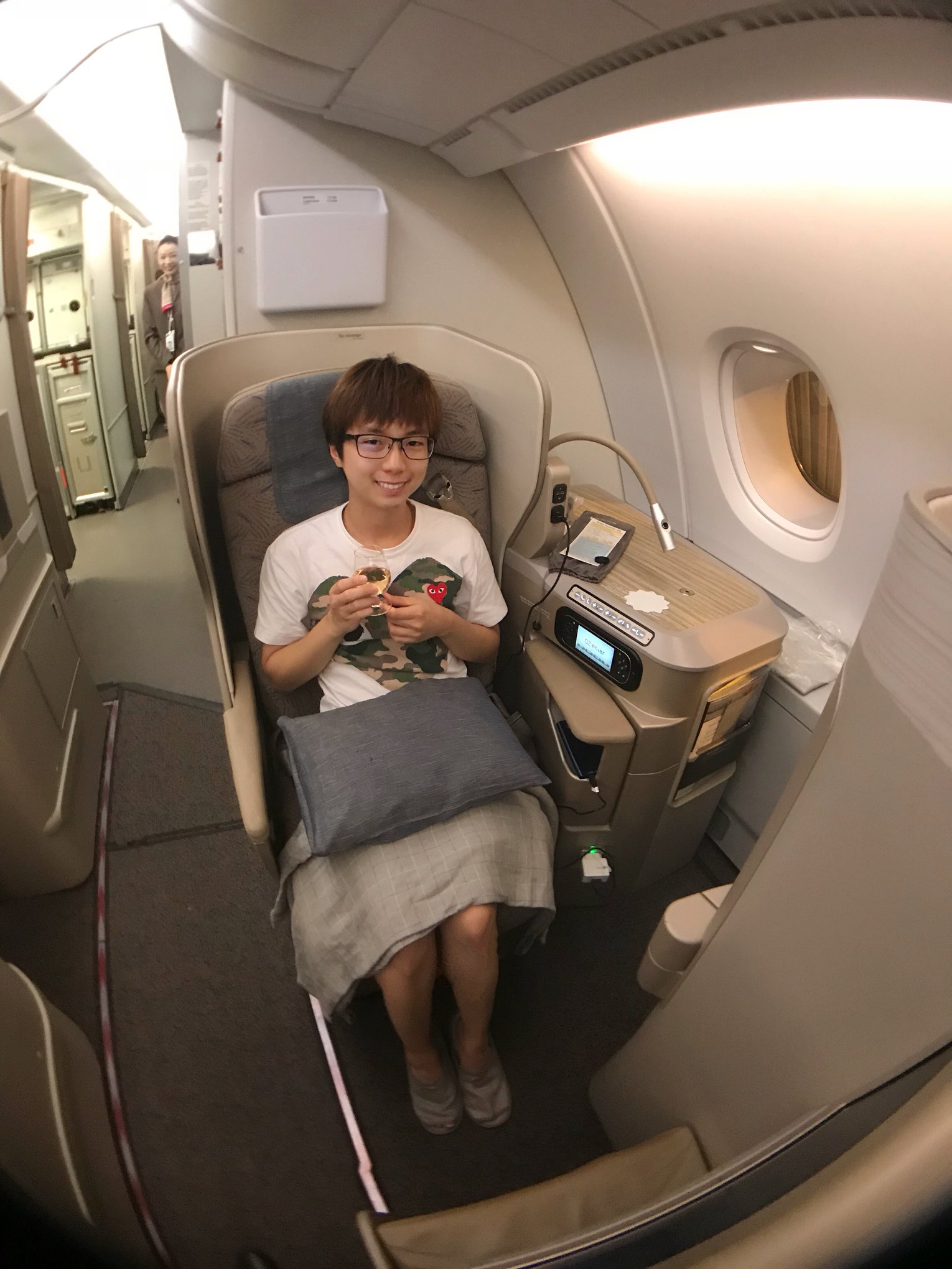 韓亞航空 Asiana Airlines A380體驗【HKG - ICN】