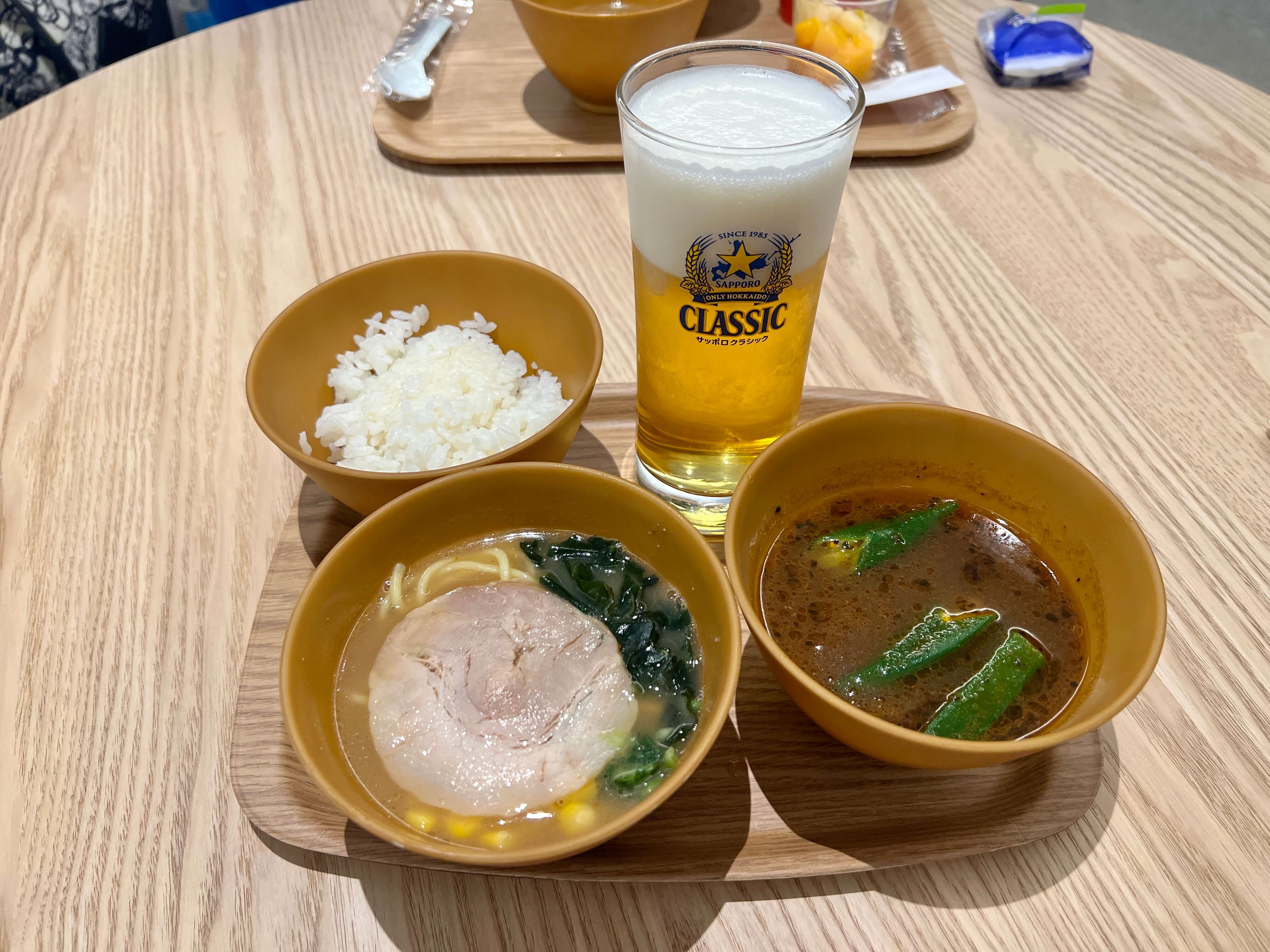 【北海道札幌新千歲機場貴賓室 Royal Lounge】開放時間、環境、食物、淋浴間！有湯咖喱同拉麵呀！