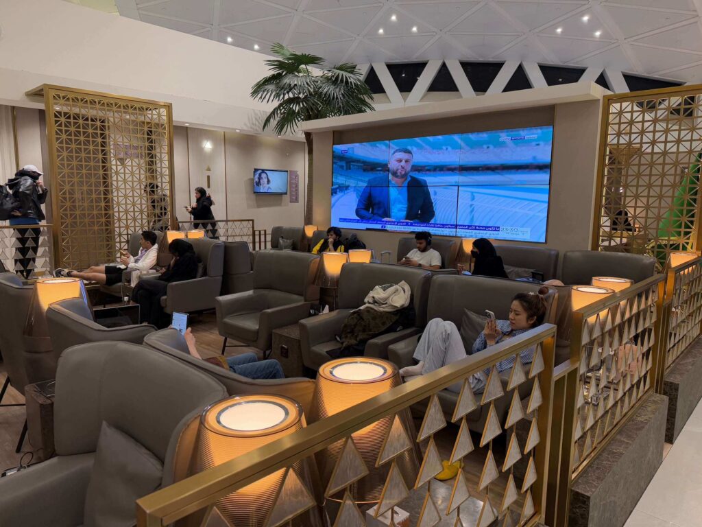 Riyadh利雅得機場Priority Pass Lounge – Hayyak Lounge